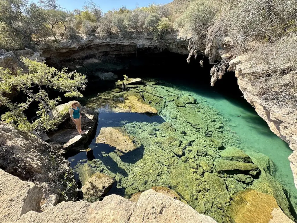 Cenote Like Cave St Augustin