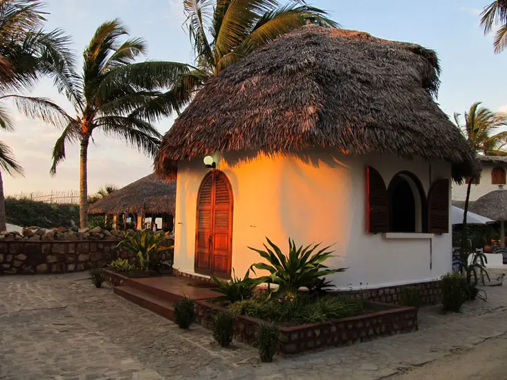 Beach hut in Morondava