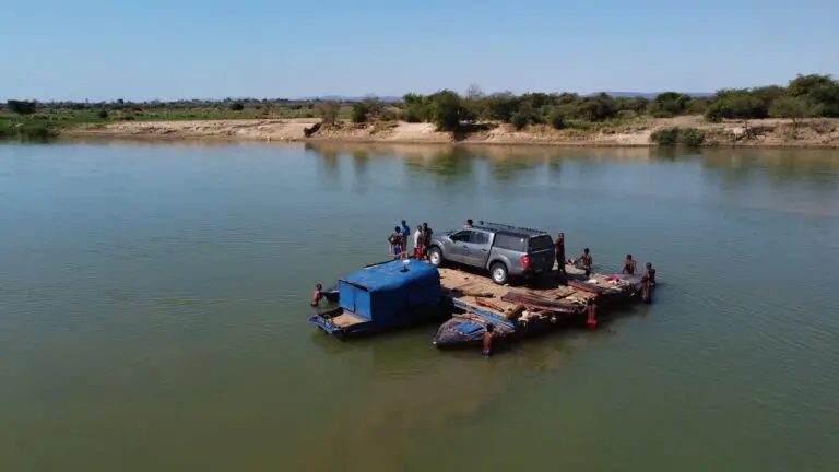 Roadtrip Madagascar Ferry Crossing Drone Picture By Pascal Ruegg